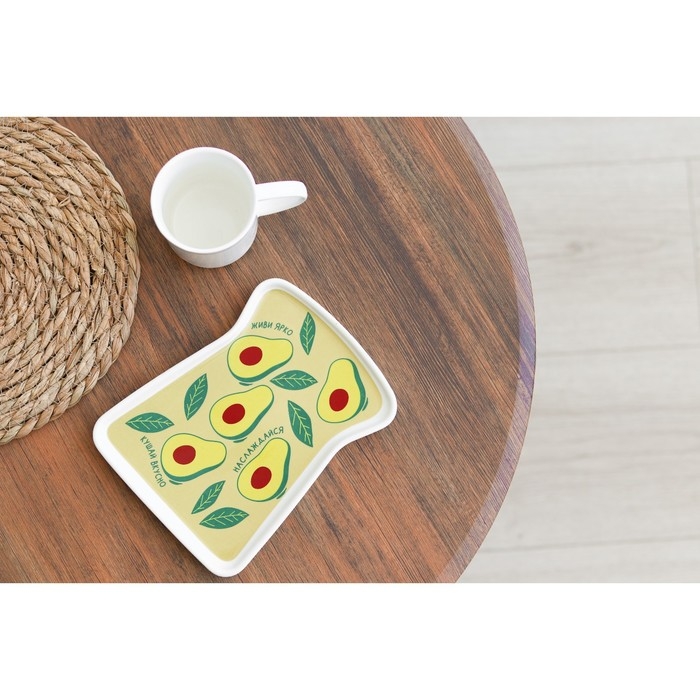 Чайная пара керамическая «Наслаждайся», кружка 200 мл, блюдце 17.8х13.3 см, цвет белый Чайная пара керамическая «Наслаждайся», кружка 200 мл, блюдце 17.8х13.3 см, цвет белый