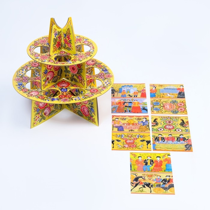 Пасхальный набор Пасхальный набор "Декоративная подставка для яиц" МИКС