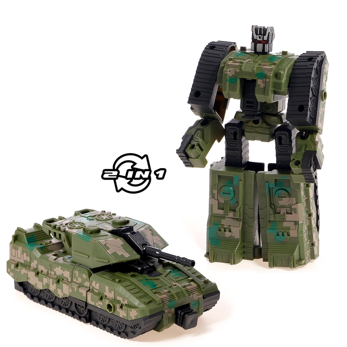 Робот «Танк», трансформируется, цвет МИКС Робот «Танк», трансформируется, цвет МИКС