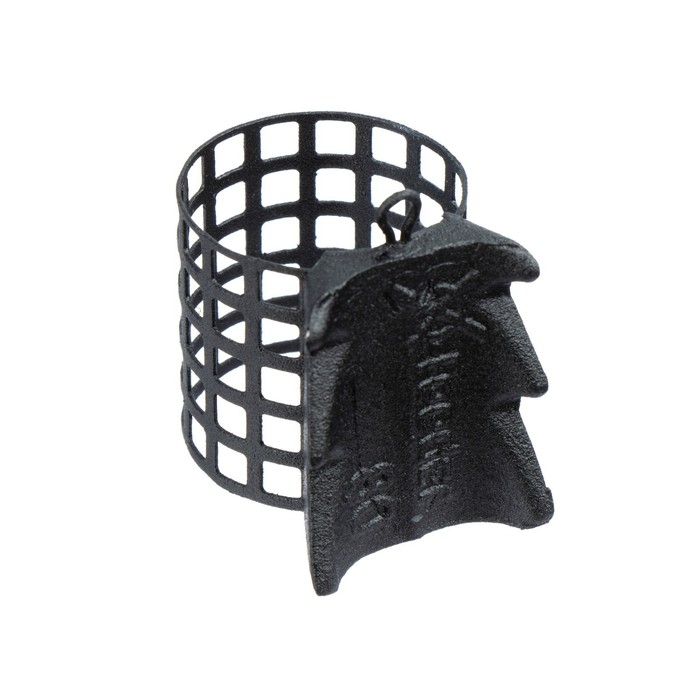 Груз-кормушка металлическая X-FEEDER ME ALLIGATOR M PERFO, цвет Matt Black, 80 г, 35 мл Груз-кормушка металлическая X-FEEDER ME ALLIGATOR M PERFO, цвет Matt Black, 80 г, 35 мл