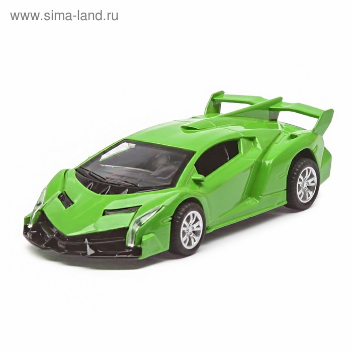 Машина металлическая «Спорткар», инерционная, масштаб 1:43, цвета МИКС Машина металлическая «Спорткар», инерционная, масштаб 1:43, цвета МИКС