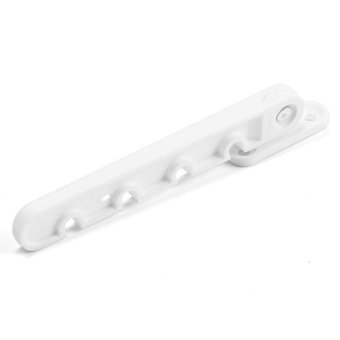 Ограничитель оконный для ПВХ белый, цинк Ограничитель оконный для ПВХ белый, цинк