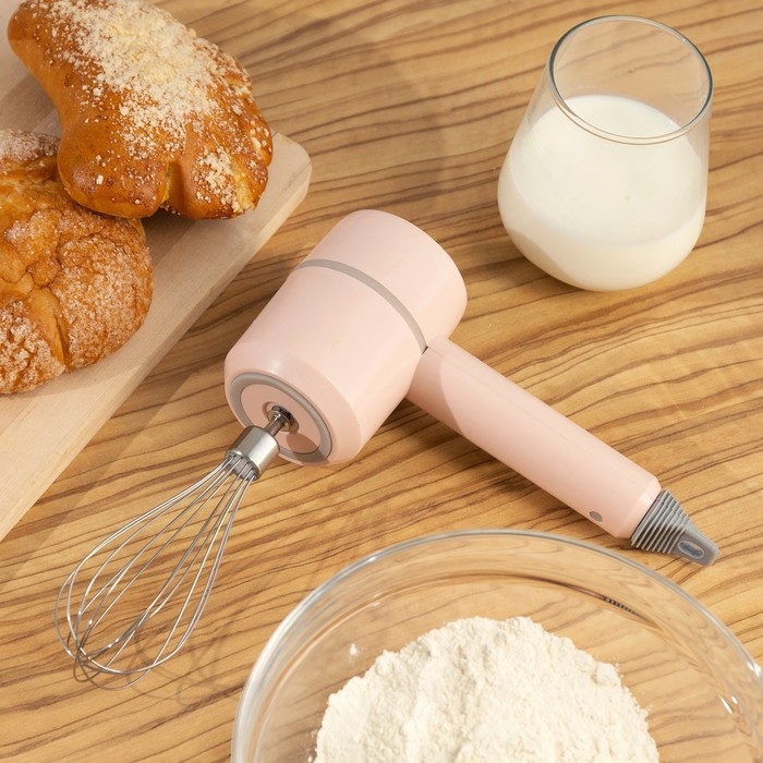 Миксер Luazon LMR-05 беспроводной, 20 Вт, 1200 мАч, 3 скорости, МИКС Миксер Luazon LMR-05 беспроводной, 20 Вт, 1200 мАч, 3 скорости, МИКС