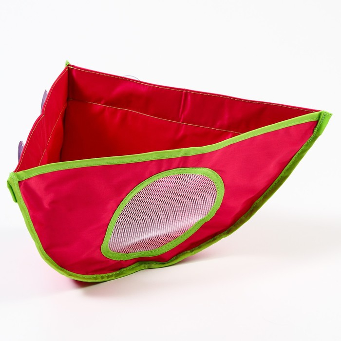 Сетка для хранения игрушек в ванной, цвет розовый Сетка для хранения игрушек в ванной, цвет розовый