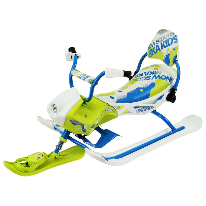 Снегокат Snowpatrol 2 SND4P/3, со спинкой, цвет синий Снегокат Snowpatrol 2 SND4P/3, со спинкой, цвет синий