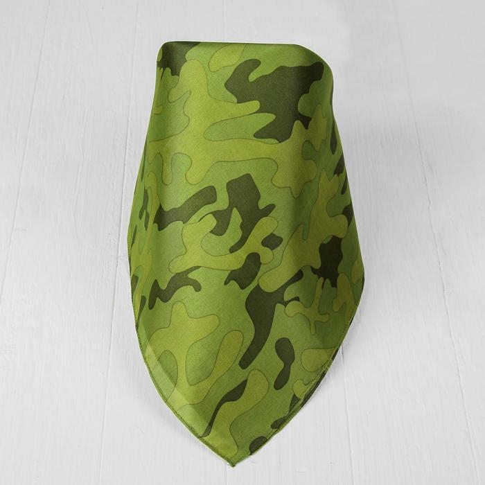 Бандана «Хаки», взрослая, р-р. 50х50 см Бандана «Хаки», взрослая, р-р. 50х50 см