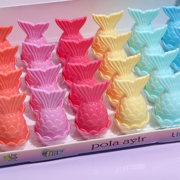 Бальзам для губ «Морской хвостик», микс цветов и запахов Бальзам для губ «Морской хвостик», микс цветов и запахов