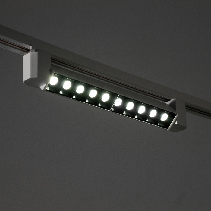 Светильник трековый SIMPLE Светильник трековый SIMPLE "Линза" LED 20Вт белый 34х3,5х4,5 см