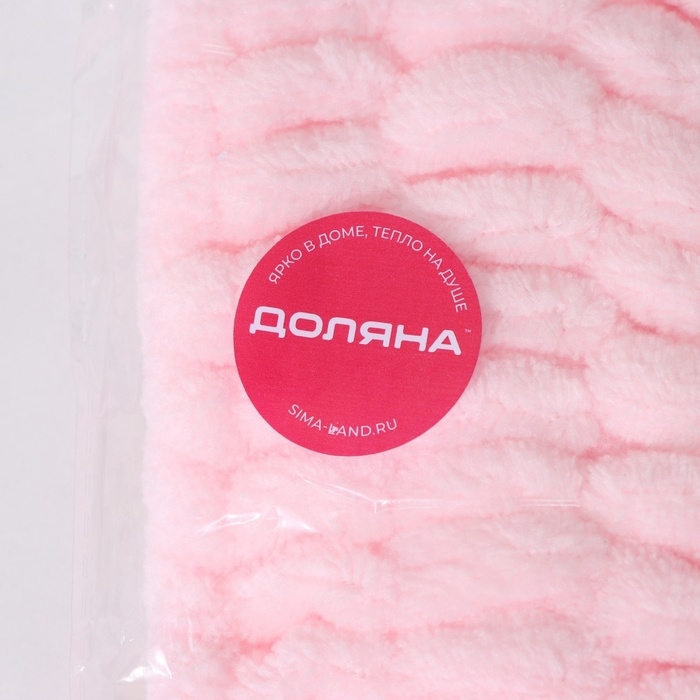 Повязка для умывания из микрофибры Доляна «Бантик», цвет розовый Повязка для умывания из микрофибры Доляна «Бантик», цвет розовый