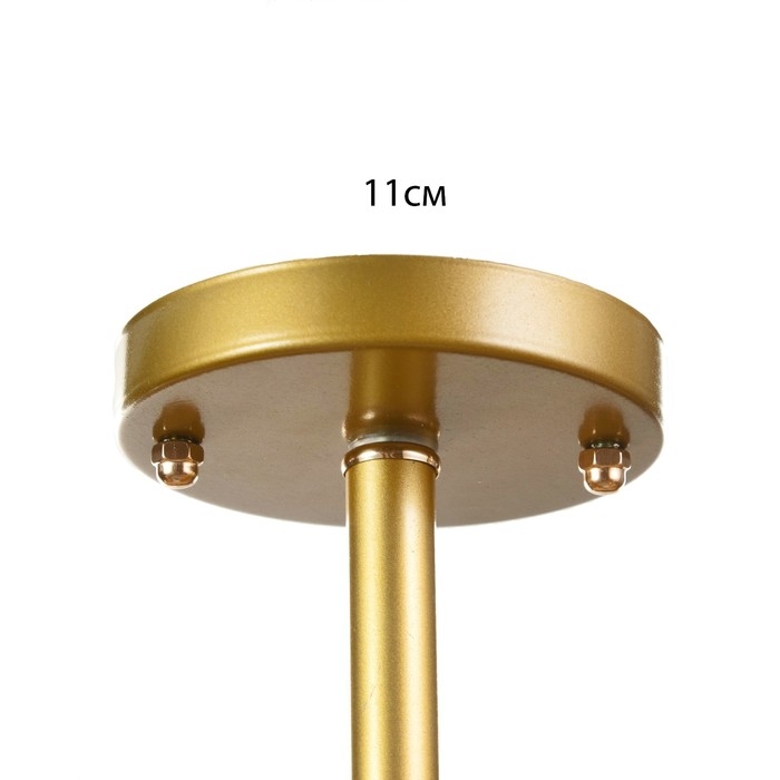 Люстра Люстра "Мерлия" 5хЕ27 40Вт черно-золотой 60х60х27 см BayerLux