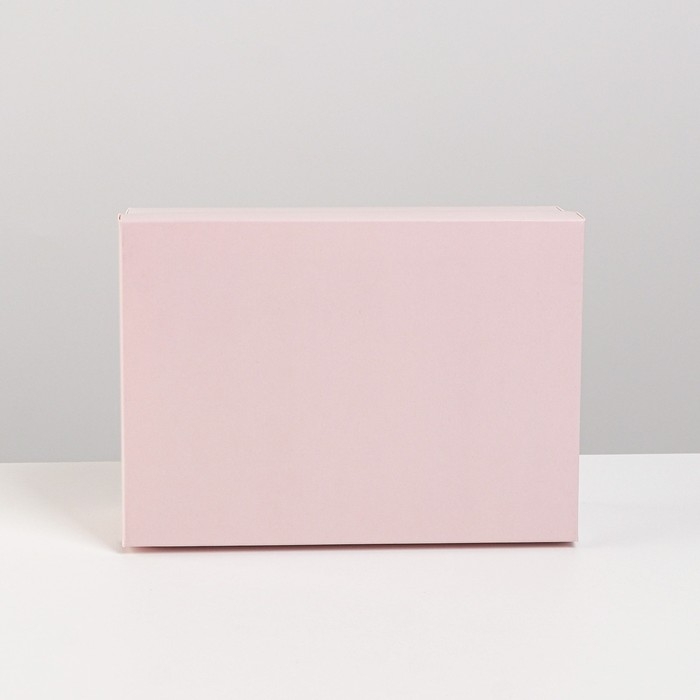 Коробка подарочная складная, упаковка, «Розовая», 21 х 15 х 7 см Коробка подарочная складная, упаковка, «Розовая», 21 х 15 х 7 см