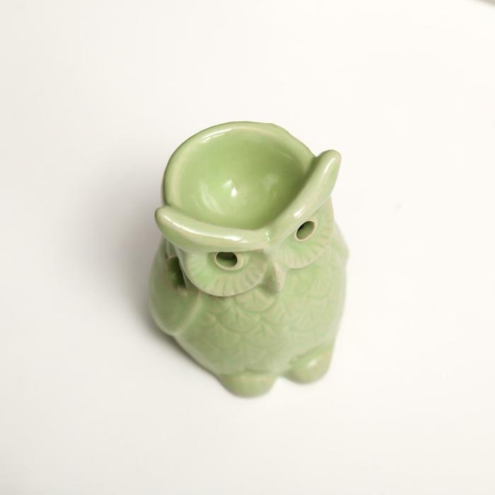 Аромалампа керамика Аромалампа керамика "Растерянный совёнок" МИКС 8х6,5х5,5 см