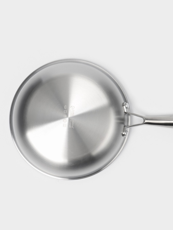 Сковорода 3Ply d=25,5 см, h=5 см, толщина 2,2 мм, индукция Сковорода 3Ply d=25,5 см, h=5 см, толщина 2,2 мм, индукция