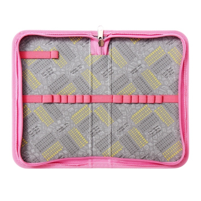 Пенал 1 секция 115 х 205 х 30 мм, Calligrata  Пенал 1 секция 115 х 205 х 30 мм, Calligrata "Аниме подружки", ламинированный картон