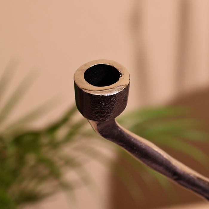 Подсвечник на 2 свечи  Подсвечник на 2 свечи "Ленни" 42 см, металл