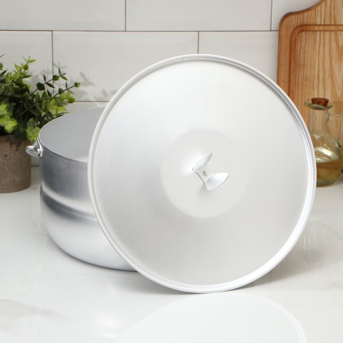 Котёлок туристический, 6 л, алюминиевая крышка Котёлок туристический, 6 л, алюминиевая крышка