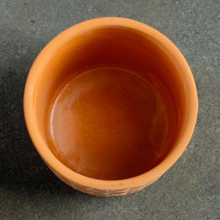 Кашпо  Кашпо "Узоры" МИКС, 8,5х8,5см