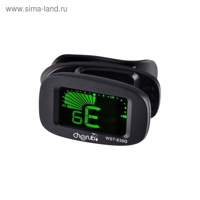 Тюнер Cherub WST-630G  цифровой на прищепке гитарный Тюнер Cherub WST-630G  цифровой на прищепке гитарный