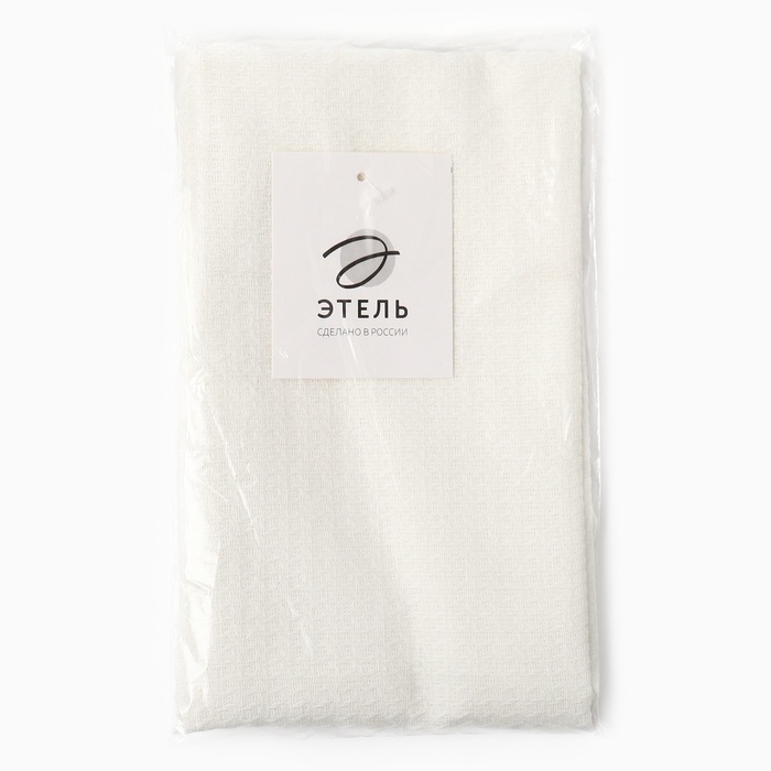 Полотенце-чалма для сушки волос Этель, цв. белый, 73х28 см, 60% лён, 40% хл Полотенце-чалма для сушки волос Этель, цв. белый, 73х28 см, 60% лён, 40% хл