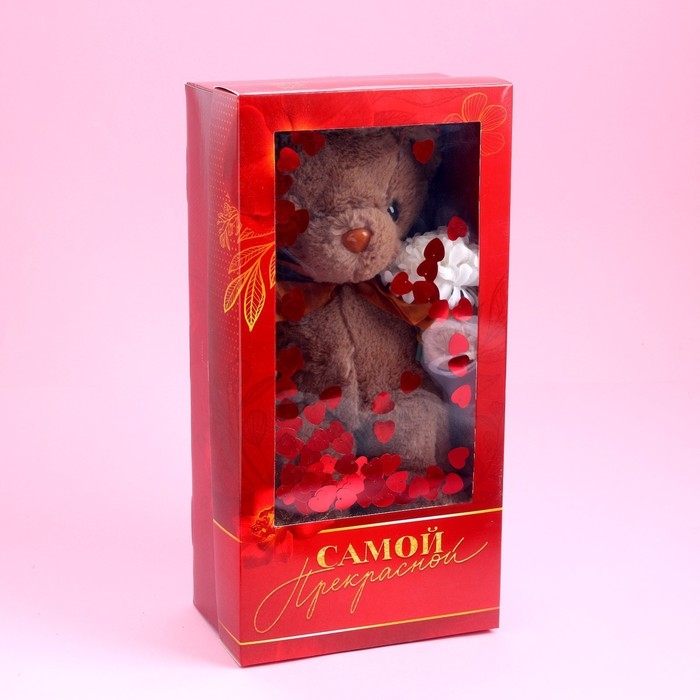 Мягкая игрушка «Мишка», цвет коричневый Мягкая игрушка «Мишка», цвет коричневый