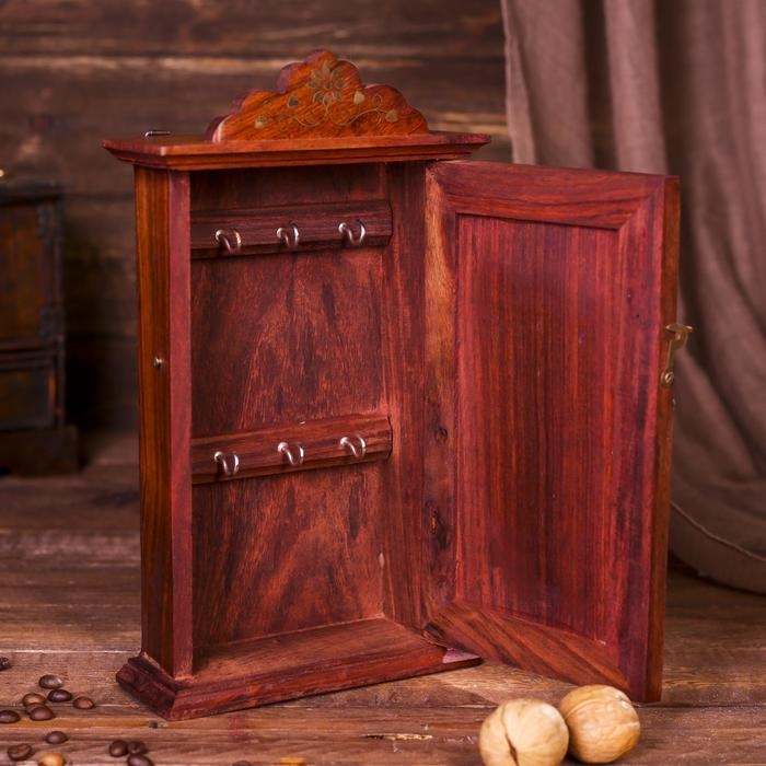 Ключница дерево Ключница дерево "Ключ" 28х16х6 см