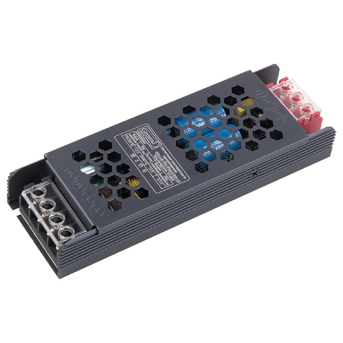 Блок питания для светодиодных лент и модулей General PRO, 100 Вт, 12 В, IP20, металл Блок питания для светодиодных лент и модулей General PRO, 100 Вт, 12 В, IP20, металл