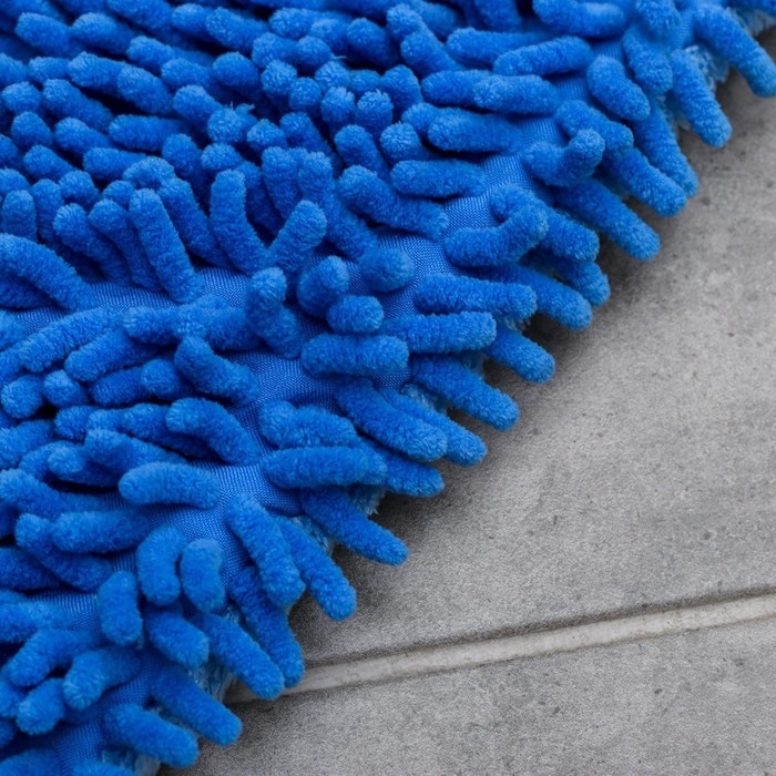 Насадка для плоской двусторонней швабры Доляна, 40×14 см, микрофибра, букли, цвет МИКС Насадка для плоской двусторонней швабры Доляна, 40×14 см, микрофибра, букли, цвет МИКС