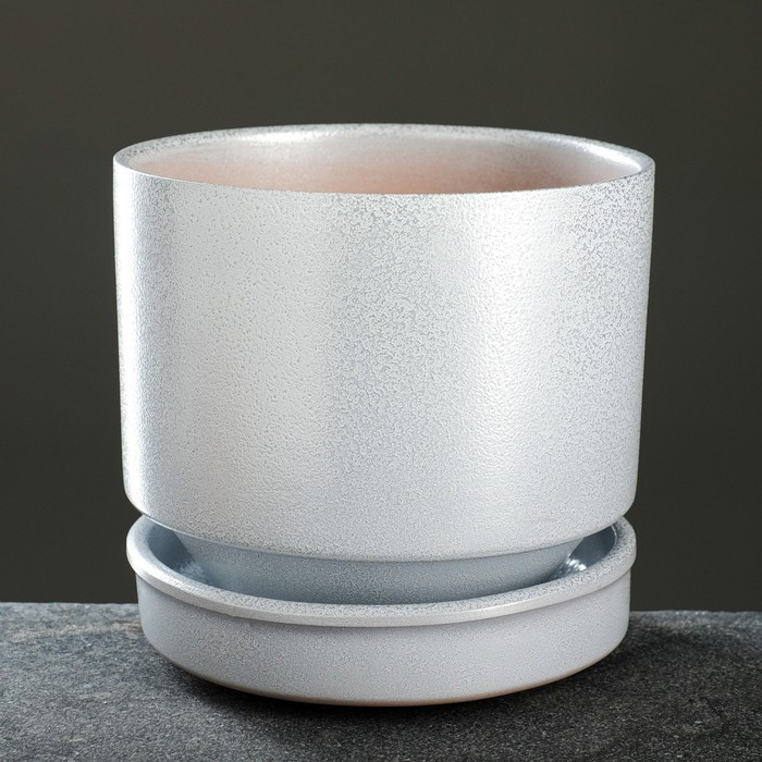 Горшок цветочный Горшок цветочный "Афродита серый" 3,4 л