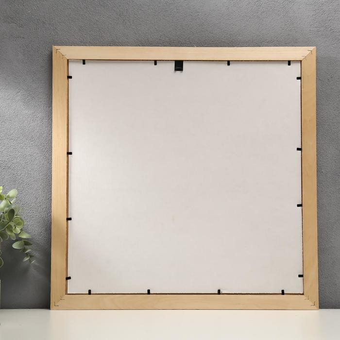 Фоторамка липа 40х40 см ясень (пластиковый экран) Фоторамка липа 40х40 см ясень (пластиковый экран)