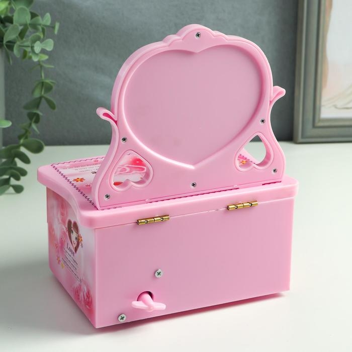 Шкатулка музыкальная Шкатулка музыкальная "Трюмо девочки" 20х16х10,5 см