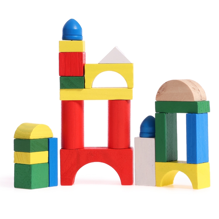 Конструктор малый «Строим город», 26 деталей Конструктор малый «Строим город», 26 деталей