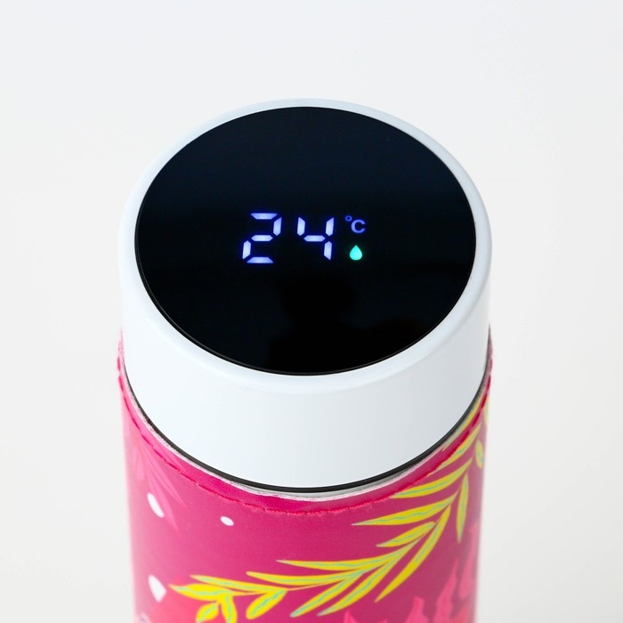 Термос с индикатором температуры «Живи ярко», 500 мл, сохраняет тепло 8-10 ч Термос с индикатором температуры «Живи ярко», 500 мл, сохраняет тепло 8-10 ч