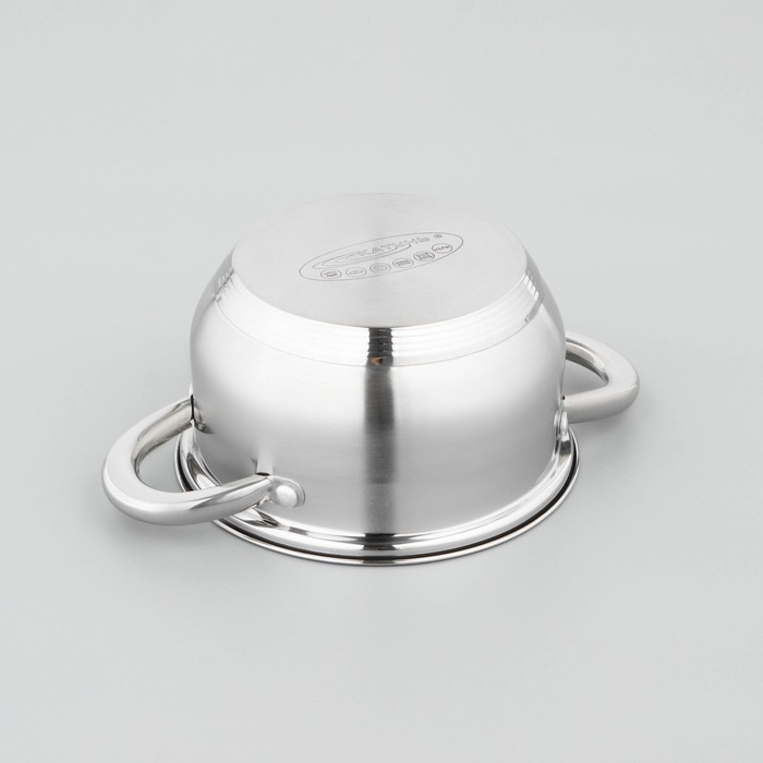 Кастрюля «Диана», 1.8 л, d=16 см, капсульное дно, индукция Кастрюля «Диана», 1.8 л, d=16 см, капсульное дно, индукция