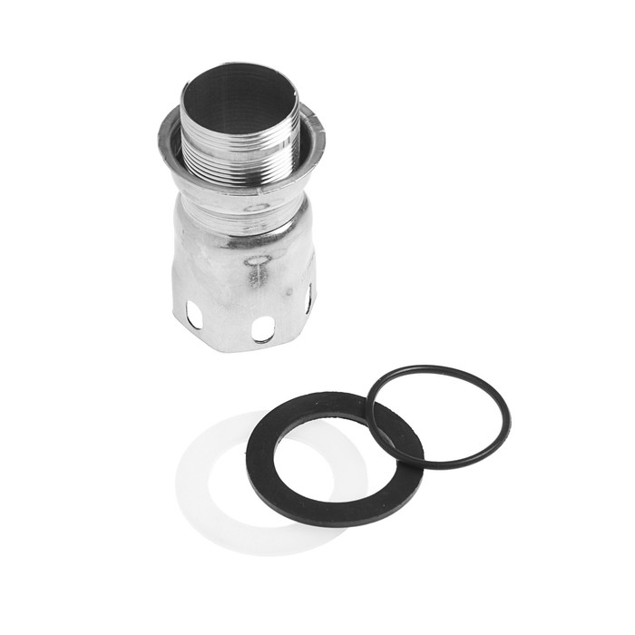 Смеситель для кухни Accoona A48107F, однорычажный, с гайкой, нерж.сталь, черный/хром Смеситель для кухни Accoona A48107F, однорычажный, с гайкой, нерж.сталь, черный/хром