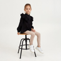 Леггинсы для девочки MINAKU: Casual Collection KIDS, цвет розовый, рост 152 см