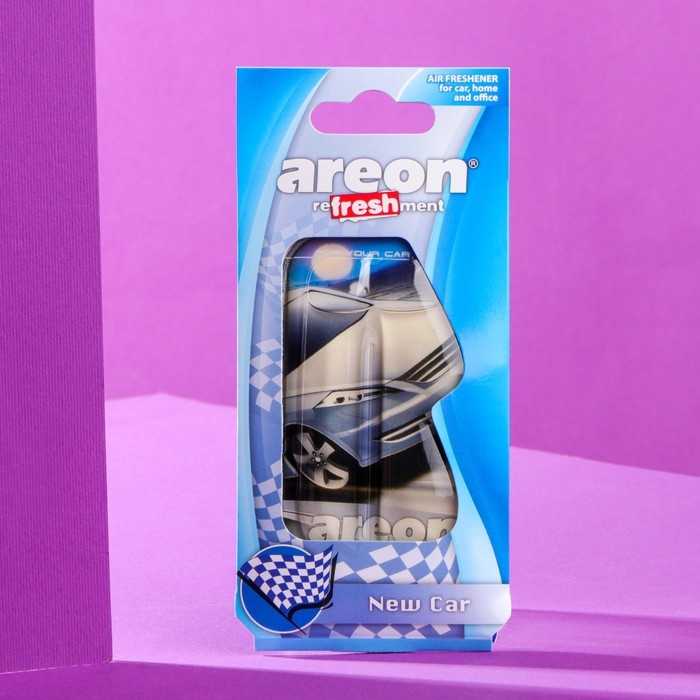 Ароматизатор на зеркало Areon Refreshment гелевый, новая машина 704-025-909 Ароматизатор на зеркало Areon Refreshment гелевый, новая машина 704-025-909