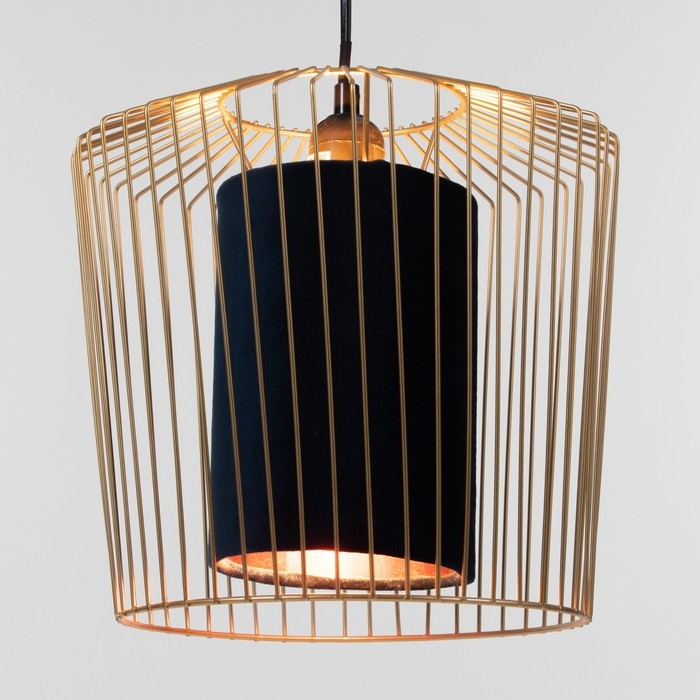 Светильник BayerLux Светильник BayerLux "Бархат" Е27 40Вт синий 27х30х12-100см