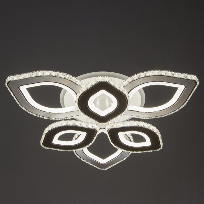 Люстра с ПДУ "Лючия" 6хLED 204Вт 3000-6000К RGB белый 70х70х10см