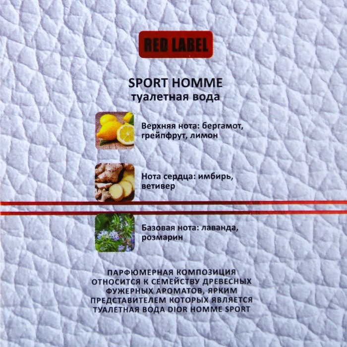 Туалетная вода мужская Sport Homme, 100 мл (по мотивам Dior Homme Sport (C.Dior) Туалетная вода мужская Sport Homme, 100 мл (по мотивам Dior Homme Sport (C.Dior)