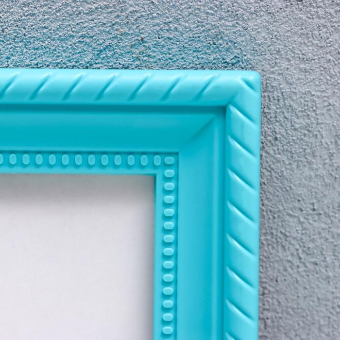 Фоторамка пластик L-1 10х15 см бирюзовый (пластиковый экран) Фоторамка пластик L-1 10х15 см бирюзовый (пластиковый экран)