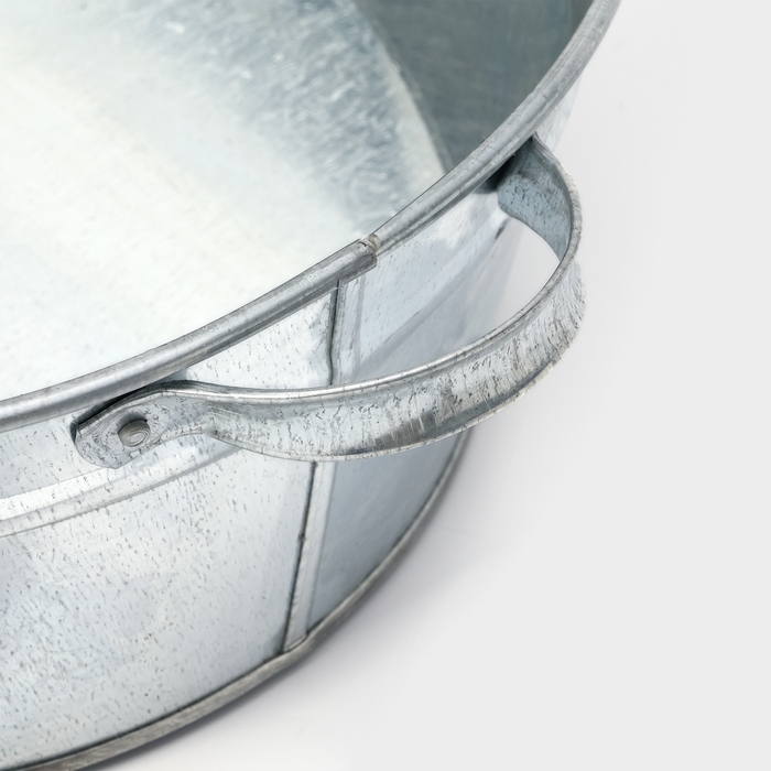 Таз оцинкованный овальный, 23 л, ГОСТ Таз оцинкованный овальный, 23 л, ГОСТ