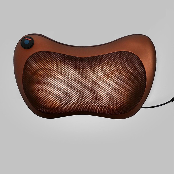 Массажёр для шеи Luazon LEM-26, 25 Вт, ИК-подогрев, 220/12 В Массажёр для шеи Luazon LEM-26, 25 Вт, ИК-подогрев, 220/12 В