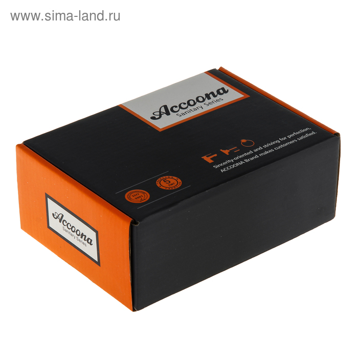 Смеситель для раковины Accoona A9051, однорычажный, латунь, хром Смеситель для раковины Accoona A9051, однорычажный, латунь, хром