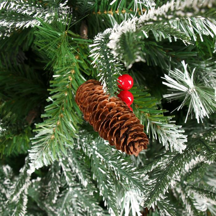 Ёлка  Ёлка "Виктория с калиной и шишками" 270 см d нижнего яруса 170 см 2318 веток