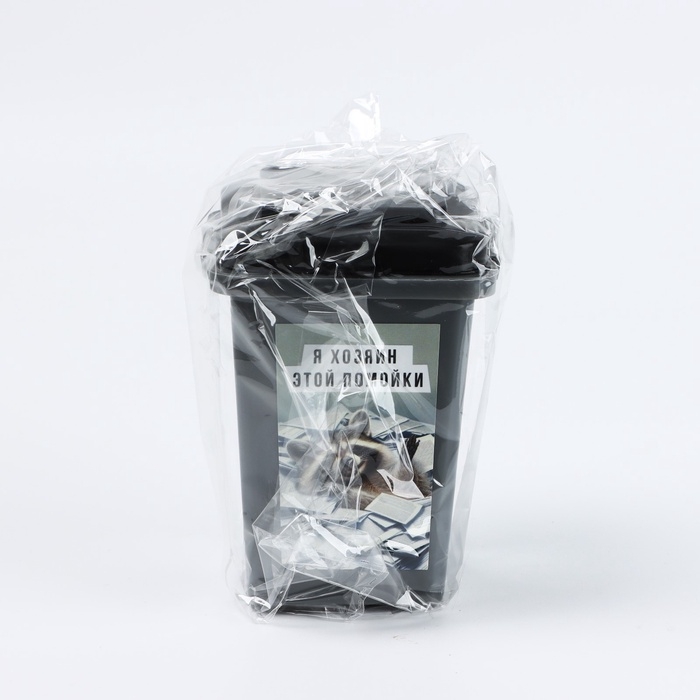 Настольное мусорное ведро  Настольное мусорное ведро "Хозяин", 12 х 9 см