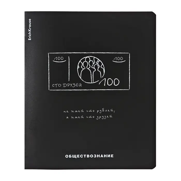 Набор предметных тетрадей ErichKrause &laquo;Зри в корень&raquo;, 12 предметов, 48 листов, со справочным материалом, пластиковая обложка