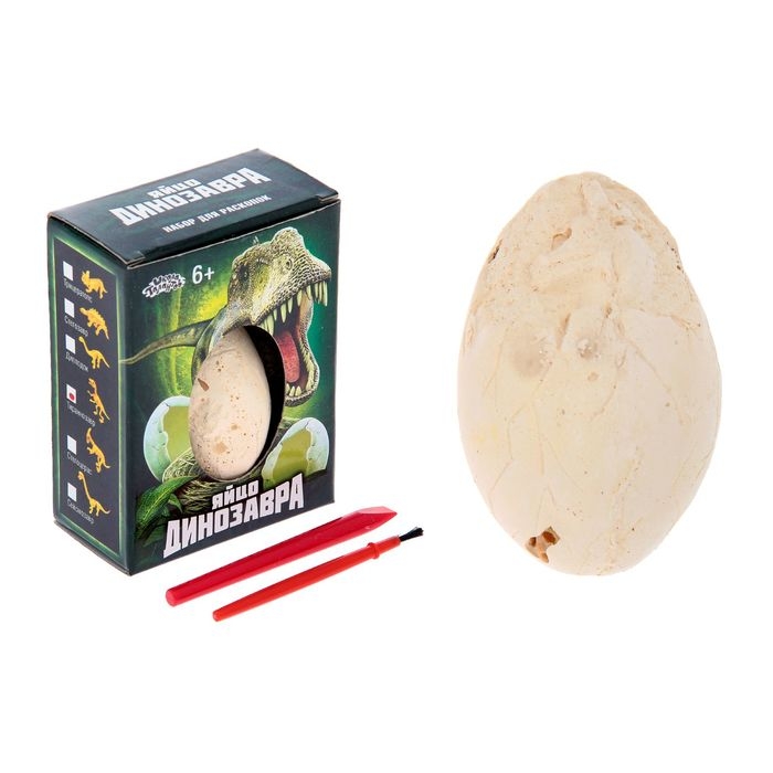 Набор археолога «Тиранозавр», серия «Окаменелое яйцо динозавра»