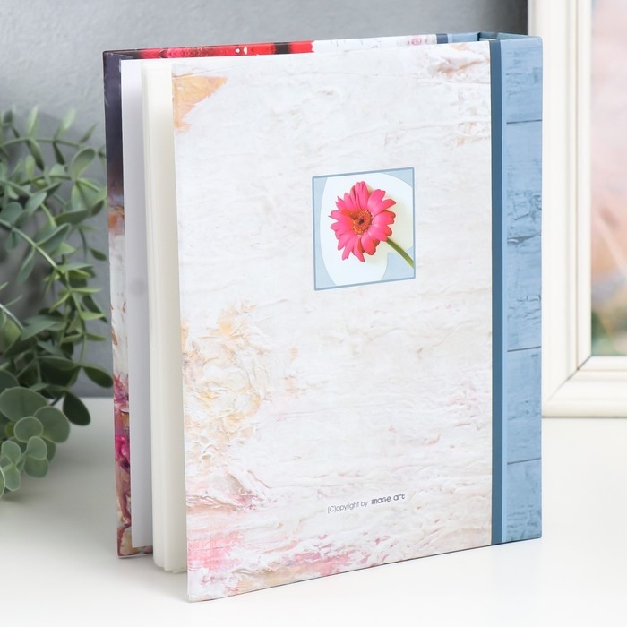 Фотоальбом Фотоальбом "Цветы" 50 листов 200 фотографий 10х15 см