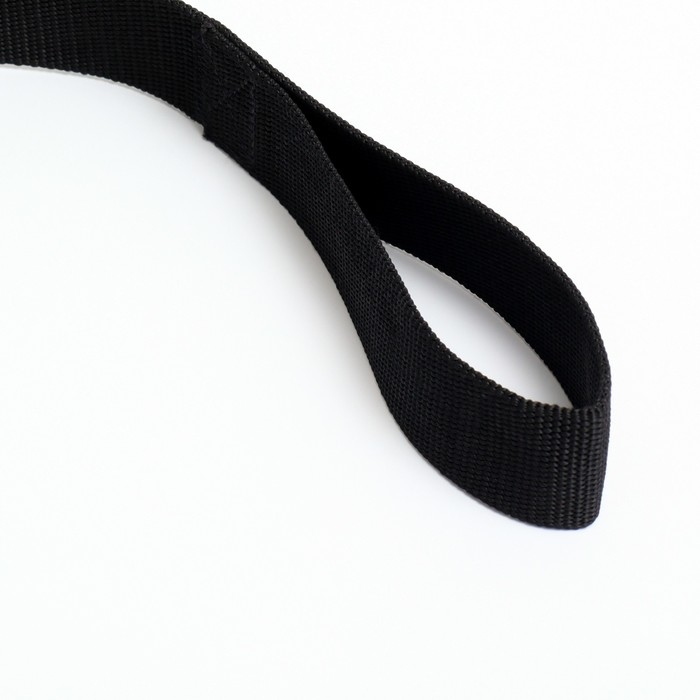 Поводок 7 м х 4 см, чёрный Поводок 7 м х 4 см, чёрный