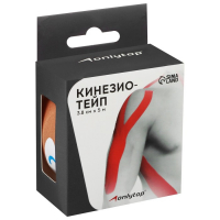 Кинезио-тейп ONLITOP, 3,8 см х 5 м, цвета МИКС